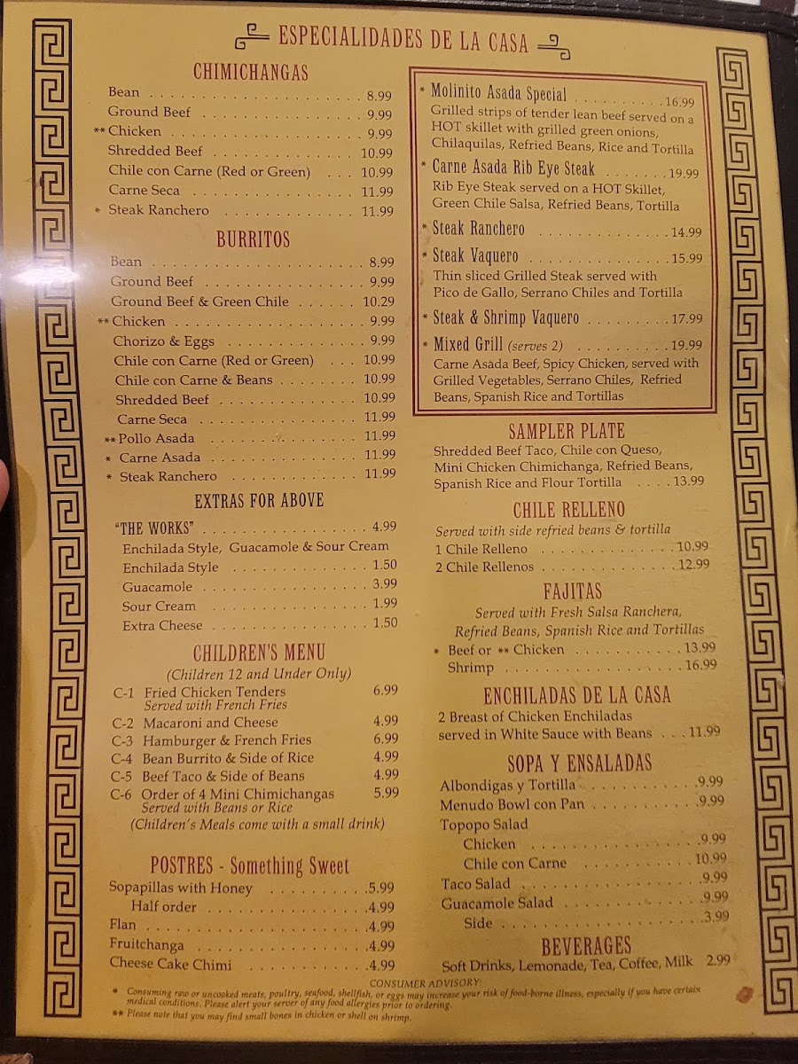 El Molinito Menu - Image 2
